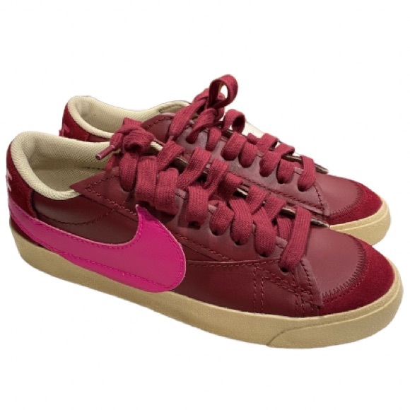 NEW Nike men’s sneakers shoes size 12 wine red - Picture 2 of 6
